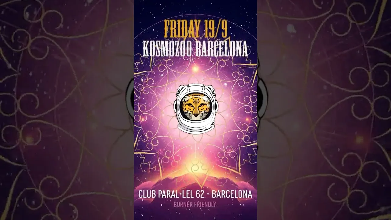 Kosmozoo Barcelona - 19/09/2025